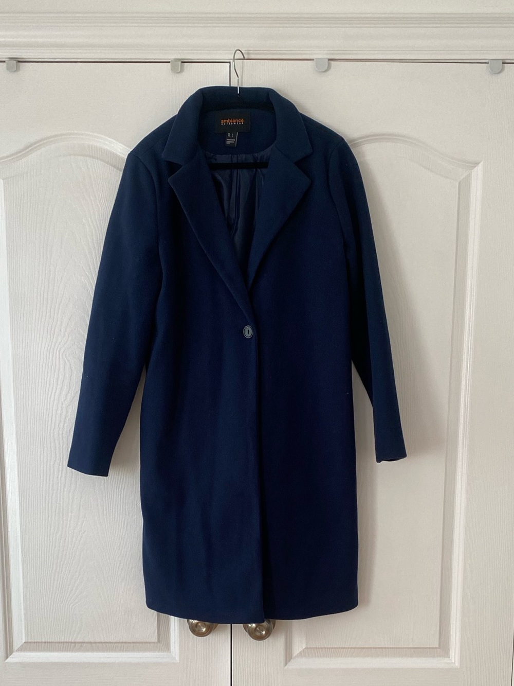 BNWT Trench Coat- Navy Blue Lapel